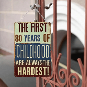 CIFbuy Letrero de Aluminio Rústico Vintage de 8x12 Pulgadas (20.3x30.5cm) para Hogar, Bar, Cueva del Hombre, Placa TikTok para Servicio de Recogida Temu - Product Image 6