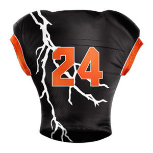 Camiseta de Fútbol Americano Personalizada para Hombre, Transpirable, con Etiqueta Privada para Fans, de Secado Rápido, con Bordado y Sublimación - Product Image 2