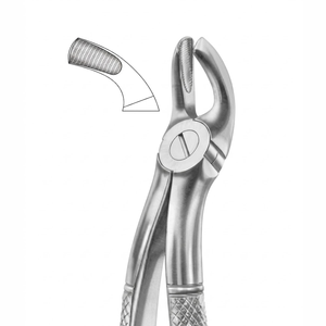 Pinzas de Extracción Fig. 19 molares del tercer tramo superior (patrón inglés) |   Acero Inoxidable de Primera Calidad - Product Image 2