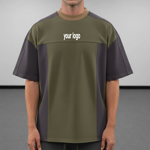 Nueva Camiseta Casual de Negocios para Hombre, Transpirable, de Algodón Puro, Camiseta de Manga Corta Gruesa para Hombre, Talla Grande - Product Image 1