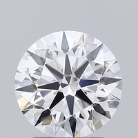 3.22 Ct E VS1 CVD Type 2A Diamant rond cultivé en laboratoire IGI Certifié coupe idéale ID EX EX EX AUCUN 130140 Pointeurs 61.70% Profondeur
