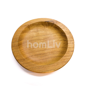 Juego de Mortero y Pilón de Madera de Teca Sólida, Hecho a Mano por Kazuto S, Natural, Sostenible, para Moler Hierbas en la Cocina, Utensilio de Cocina Rústico - Product Image 1