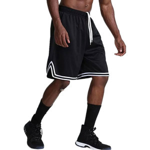 กางเกงบาสเก็ตบอลขาสั้นผู้ชายมีกระเป๋าซิปน้ำหนักเบาระบายอากาศได้ดีกางเกงกีฬาออกกำลังกายวิ่งเทรนนิ่งกีฬาชุดออกกำลังกาย - Product Image 3
