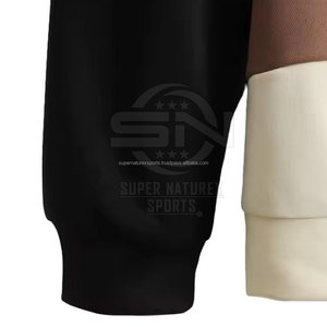 Sweatshirts 100% coton légers et confortables pour hommes pour l'été Course à pied Motif solide Style décontracté - Product Image 4