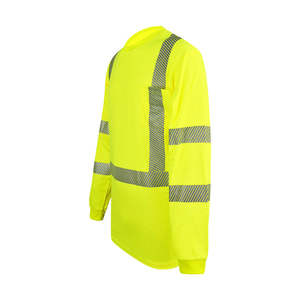 เสื้อเชิ้ตนิรภัยแบบสะท้อนแสง รุ่น Type R Class 3 ระบายอากาศได้ดี แห้งเร็ว แขนยาว คุณสมบัติที่ดีที่สุด สมบูรณ์แบบ - Product Image 2
