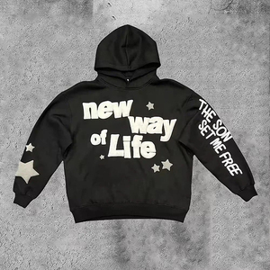 Personnalisez votre propre design de sweat-shirts à impression en relief, tailles plus grandes, best-sellers, sweat-shirts à impression en relief - Product Image 3