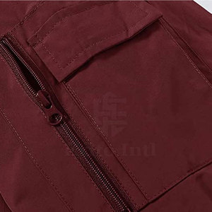 Latest Design Winter Men's Bomber <b>Jacket</b> with Stand Collar and Front Logo Waterproof Nylon/Polyester Wholesale - Product Image 6