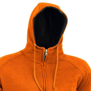 Sudaderas con Capucha Personalizadas con Logotipo, Venta al por Mayor de Fábrica, de Algodón Orgánico, para Hombre y Mujer, Sudadera Unisex con Cierre de Media Cremallera, Ecológica - Product Image 3