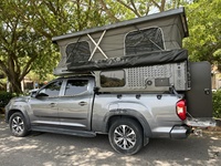 Tente de camion robuste pour benne de 5,8 pieds GMC Sierra 1500 en aluminium avec tente Oxford 600D