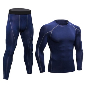 Advanced Gym Performance <b>Compression</b> Set <b>for</b> <b>Men</b> Breathable Workout Shirt and <b>Tights</b> Activewear Gear - Product Image 6