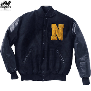 Winter Custom College <b>Jacket</b> Logo Oversized Chenille Embroidery <b>Jacket</b> Sleeve Leather Baseball Letterman Varsity <b>Jacket</b> - Product Image 6
