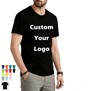 เสื้อยืดคอกลมแขนสั้นทรงปกติสำหรับผู้ชาย ผ้าเจอร์ซีย์เนื้อแน่น 240 กรัม พิมพ์ลายด้านหน้าแบบพัฟ รับผลิตแบบ OEM ODM พร้อมสกรีนโลโก้ตามสั่ง - Product Image 2