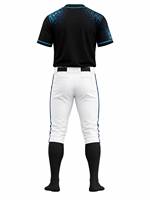 Ensemble uniforme professionnel de maillot et pantalon de baseball, vêtements de sport personnalisés pour équipe, short imprimé, sublimation intégrale, tenue athlétique 100%