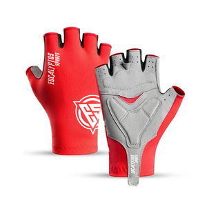 Unisex Summer Racing <b>Gloves</b> Gel Pad Fingerless Breathable Ice Silk Cycling <b>Glove</b> for Outdoor Sports MTB BMX Mountain Bike - Product Image 1