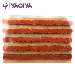 100*6mm noir brun vulcanisant bandes de réparation de <span class=keywords><strong>pneu</strong></span> cordes de joint de <span class=keywords><strong>pneu</strong></span> utilisées pour le <span class=keywords><strong>pneu</strong></span> de crevaison Tubeless - Product Image 2