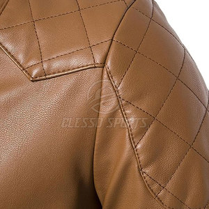 Chaqueta de Cuero para Hombre, Nueva Moda 2026, Servicio OEM, MOQ Bajo, Chaquetas de Invierno de Nuevo Diseño Más Vendidas a Precio Razonable - Product Image 3
