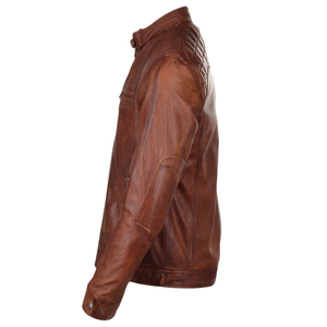 100% Original Oversize Men's PU Leather <b>Jacket</b> SKILLED SPORTS Spring High Quality Quick Dry Wind-Proof Sport Style Pakistan - Product Image 5