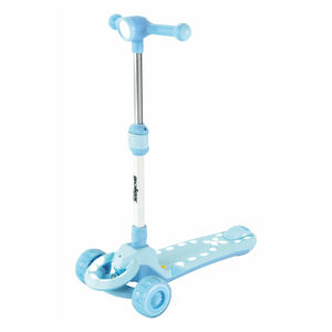 Trottinette d'extérieur pliable pour enfant, trois roues, avec lumières LED, plateau réglable en hauteur, cadre en aluminium, roues en PU, jouet pour enfants, vente en gros - Product Image 1