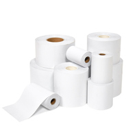 Voile 58Mm 40Mm 3 1/8 "X 263 'Pos Étiquette thermique sans doublure collante