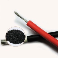 Câble solaire industriel H1Z2Z2-K, cuivre étamé, isolation XLPE, flexible, pour la construction de systèmes d'énergie solaire, câblage industriel