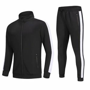 Classic Tracksuit for Unisex Casual Street Style Outerwear with Comfortable Modern Fit Plus Size & Breathable - Product Image 3