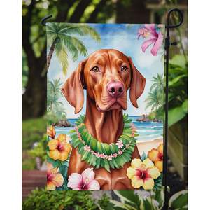 Vizsla Luau multicolore jardin drapeau boîte aux lettres décoratif cour drapeau bannière pour Patio oeuvre pour parterres de fleurs de taille jardin - Product Image 3