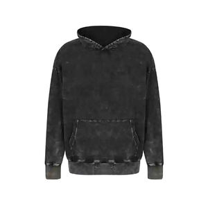 Sudadera con Capucha de Estilo Urbano, Corte Holgado, Casual, de Primera Calidad, Personalizada, Nueva Colección, para Hombre, Lavado Ácido - Product Image 1