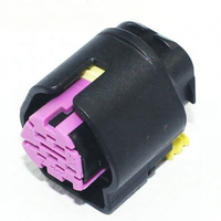 Capteur de débit d'air Jinhang5p-HL, 5 broches, étanche IP67, connecteur magnétique trapézoïdal femelle en cuivre et nylon 5A 12V pour borne de voiture