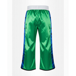 Pantalones de kickboxing para práctica de artes marciales, entrenamiento, competición, pantalones de entrenamiento para hombres y mujeres, pantalones de entrenamiento de combate, duraderos y ligeros - Product Image 2