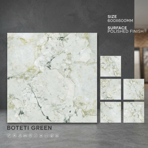Qualité exportation Crema Italia Ivoire Design émaillé poli 600x600 60x60cm Porcelaine brillante Carreaux de sol en céramique Prix de gros - Product Image 5