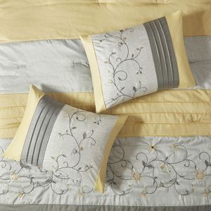 7-Piece Embroidered <b>Comforter</b> <b>Set</b> - Product Image 4