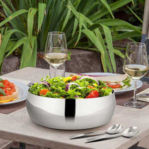 Ensemble de 3 bols à salade en acier inoxydable Majestic - Product Image 2