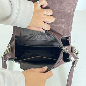 Bolso de Mano de Cuero Vacuno Hecho a Mano por Diseñadores, Personalizado por el Fabricante (OEM), 2026, Cuero Genuino de Alta Calidad, Bolso Bandolera de Lujo - Product Image 6