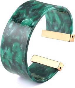 Luxury Epoxy Resin Bangle Stack High Finished Women Daily Wear Party Festive Trendy <b>Boho</b> Environmental Friendly Fashion - Product Image 1