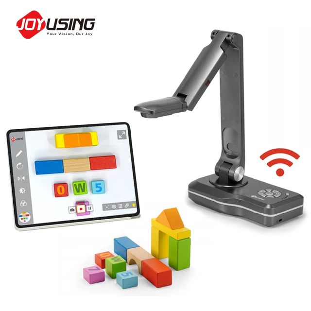 Competitive WIFI Wireless Portable A3 8.0 MP Document Camera Visualizer for Teaching Visual Projector for Recording Showing