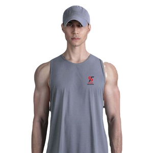 Débardeur homme Solid Trader Official Professional Sports Apparel, bords renforcés, mouvement de libération maximale. - Product Image 2