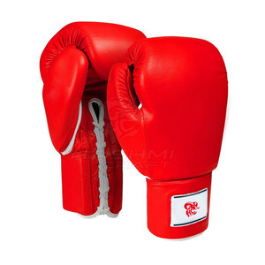 Équipement d'entraînement sportif de haute qualité, gants de sparring à lacets, coutures durables, ajustement confortable pour la pratique en salle de sport - Product Image 2