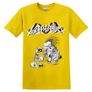 Camiseta de Estilo Punk para Hombre, Manga Corta, Cuello Redondo, Diseños Personalizados, Corte Holgado, 100% Algodón Tejido Transpirable - Product Image 1