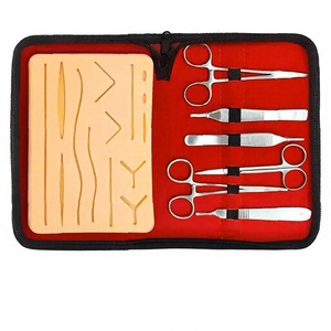 Kit de Entrenamiento Quirúrgico para Estudiantes de Medicina de Marca Privada, Manual, Instrumentos de Disección y Práctica de Sutura de Acero Inoxidable - Product Image 4