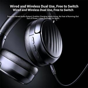 Auriculares Inalámbricos Over-Ear 2026 con Conexión Multipunto, Modo Dual, Cableado e Inalámbrico, Bluetooth - Product Image 3