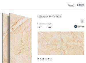 กระเบื้องพอร์ซเลนเงาหรูหรา ขนาด 800x1600 1200x1800 750x1500 มม. กระเบื้องพรีเมียมสำหรับห้องนั่งเล่น ห้องน้ำ ห้องครัว สำนักงาน - Product Image 3