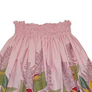 Falda Casual de Verano para Mujer, Estilo Vintage Hawaiano, con Bordado Floral Tropical, Transpirable, Hasta la Rodilla, Ecológica - Product Image 3