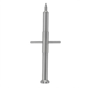 Poinçon aortique en acier inoxydable de 5 mm, instrument chirurgical pour la création précise de perforations aortiques dans les procédures de bypass cardiaque - Product Image 6