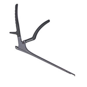 Instrument d'entraînement coudé noir Kerrison Rongeur outil chirurgical de précision de 230mm de long pour usage médical et orthopédique - Product Image 5