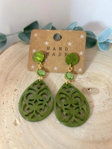 Pendientes de Resina para Uso Diario, Cómodos y Ligeros, Precio de Fábrica al por Mayor - Product Image 6