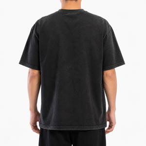 Wholesale <b>Graphic</b> <b>Vintage</b> Style DTG Printed Heavyweight Cotton Oversized <b>Graphic</b> T Shirt Trendy Streetwear Casual Premium <b>Tee</b> - Product Image 3