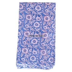 Tela textil para el hogar de algodón 100%, tela para hacer vestidos étnicos indios, Material hecho a mano para correr, tela estampada de algodón de grado A 100% - Product Image 1