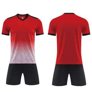 OEM Football Jersey Kids Custom <b>Soccer</b> Uniform Outfit School Printing Breathable Quick Dry Waterproof Wear - Product Image 2