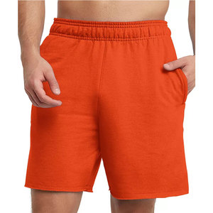 Shorts de jogging personnalisés pour hommes, en molleton de coton uni, pour l'été, l'entraînement, la course et la gym - Product Image 3