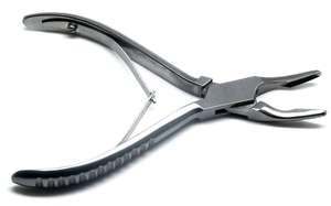 Rongeur manuel en acier pour os dentaires, forceps chirurgical, instruments de coupe et de remodelage, certifié CE, conçu par Blush Surgical - Product Image 3